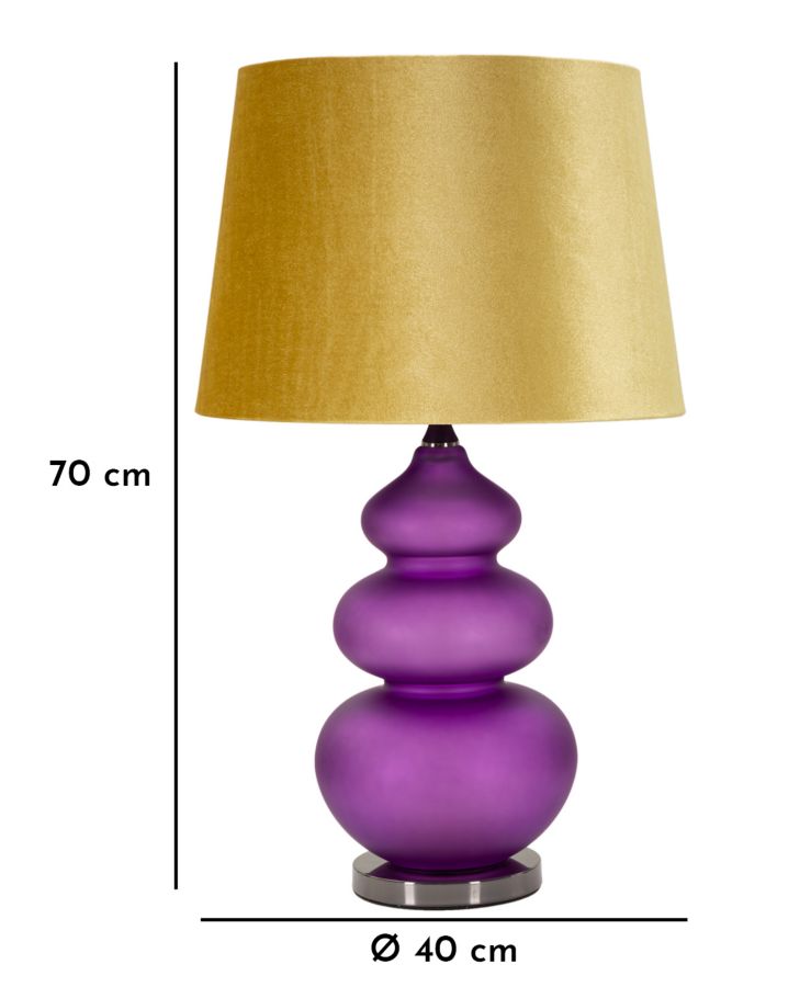 Asztali Lámpa Milva Three Ø 40x70 cm Asztali Lámpa Milva Three Ø 40x70 cm