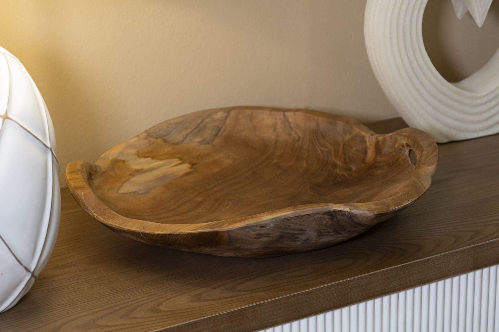 Tray Wahan Teak 42x36x7 cm