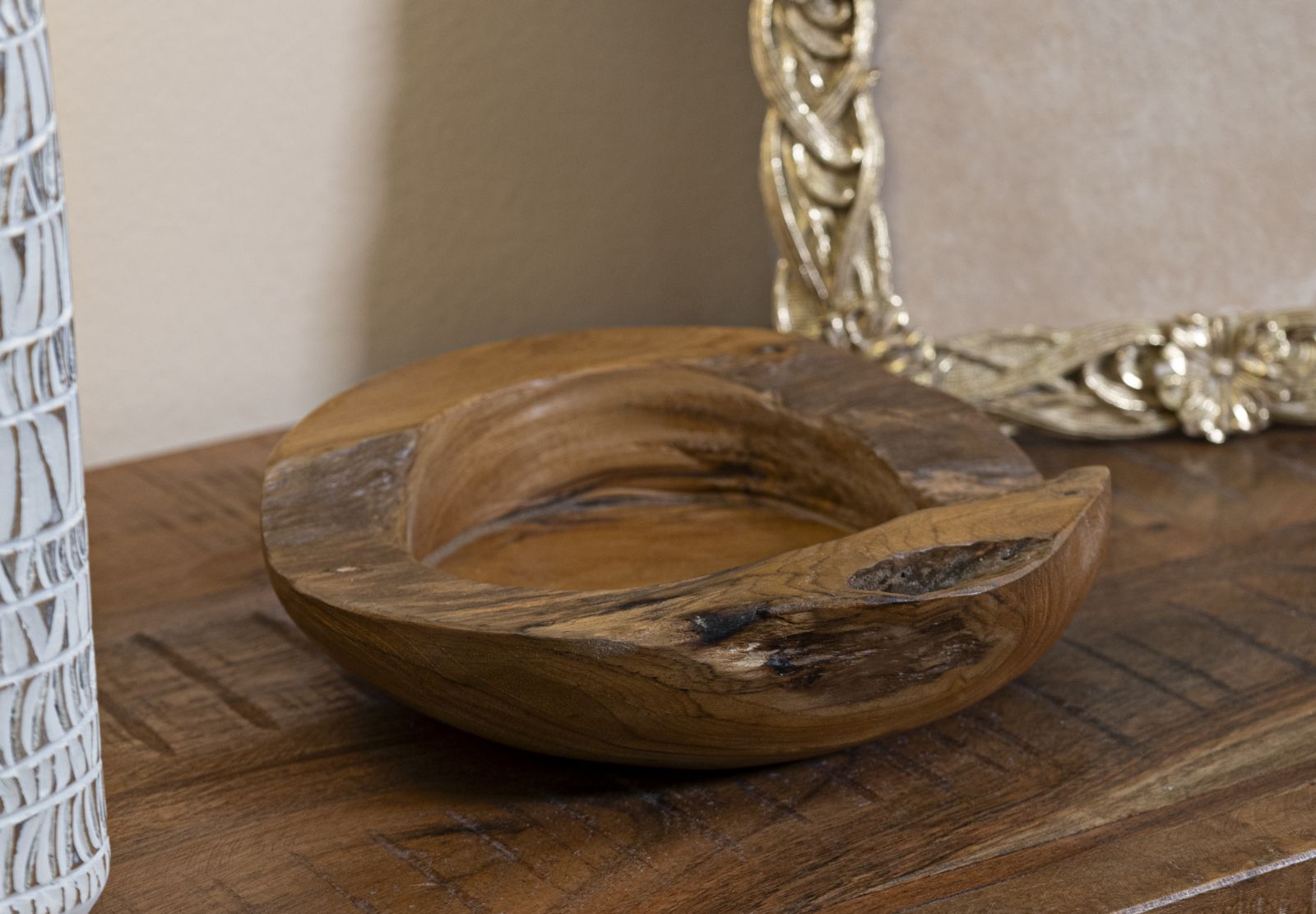 Erusi Teak Tálca Ø 20x6 cm Erusi Teak Tálca Ø 20x6 cm