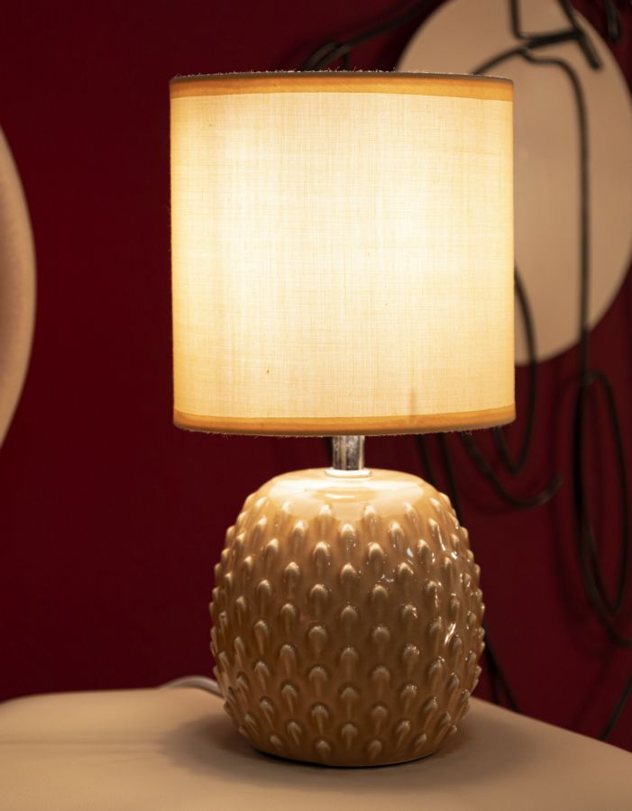 Badside Lamp Pontus Peach Ø 14x27 cm Badside Lamp Pontus Peach Ø 14x27 cm