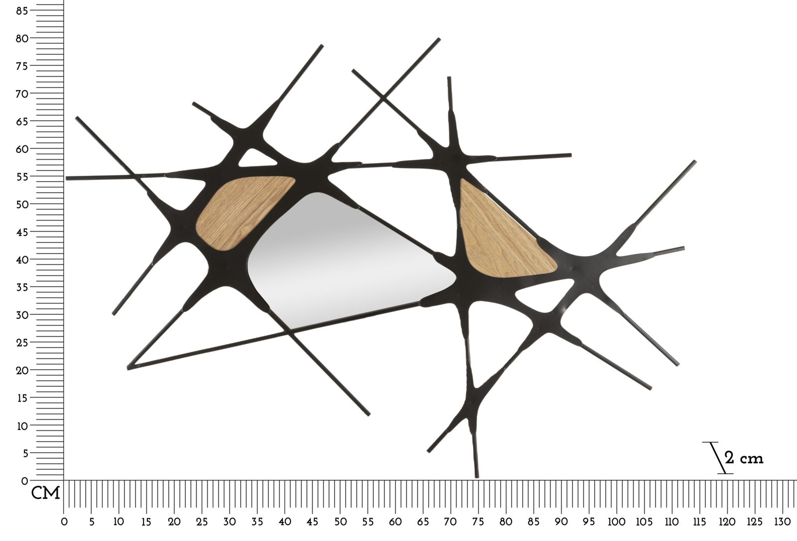 Falis Vas Panel Absy 114x2x80 cm