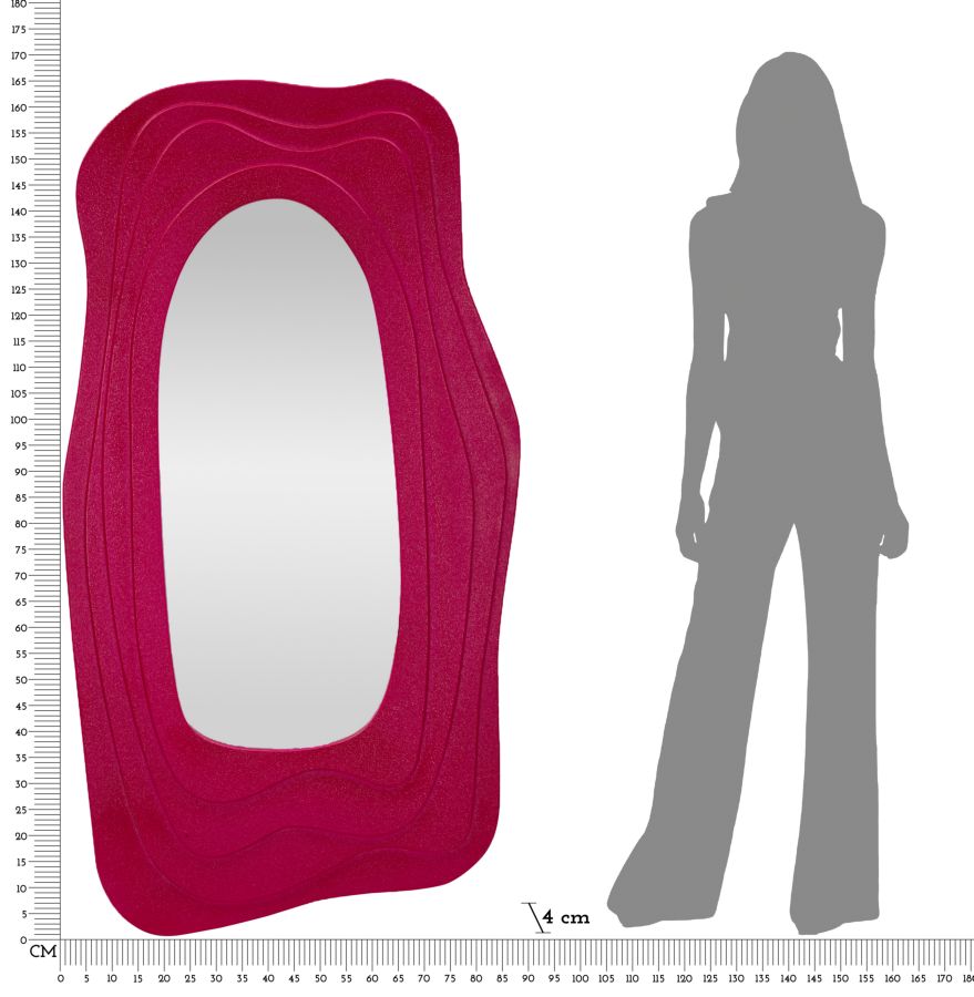 Falitükör Dafne Fuxia 90x4x165 cm Falitükör Dafne Fuxia 90x4x165 cm