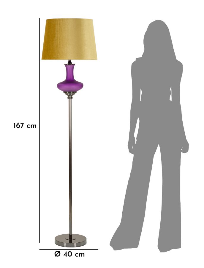Álló Lámpa Milva One Ø 40x167 cm Álló Lámpa Milva One Ø 40x167 cm