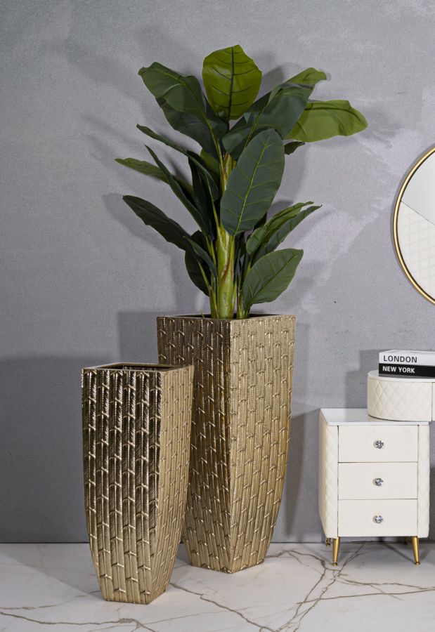 Vázatartó Gliss Szett 2 Db 40x40x99-32x32x84 cm