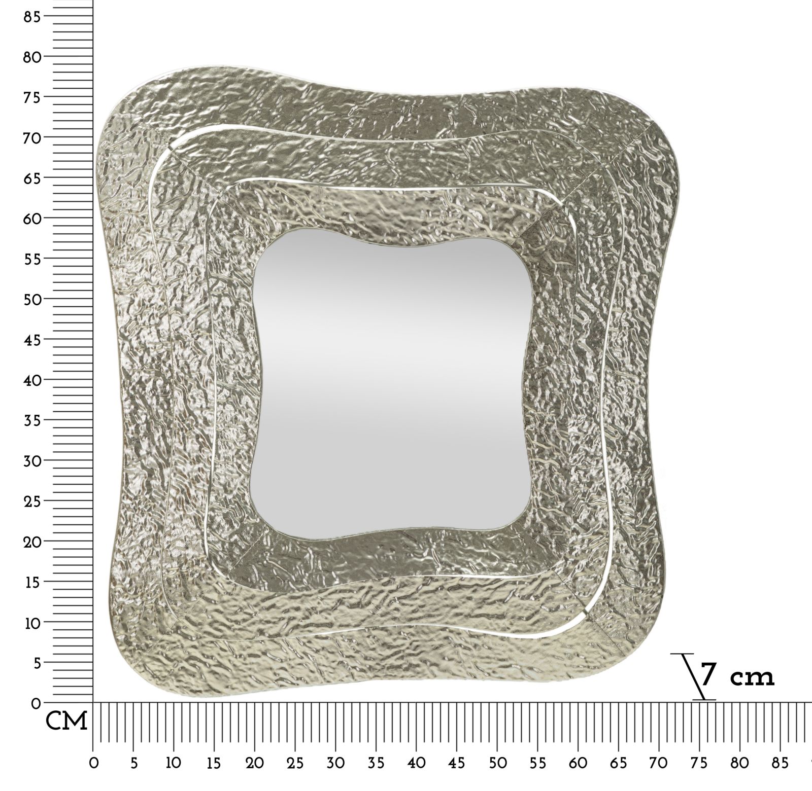 Falitükör Aury Négyzet 74x7x79 cm Falitükör Aury Négyzet 74x7x79 cm