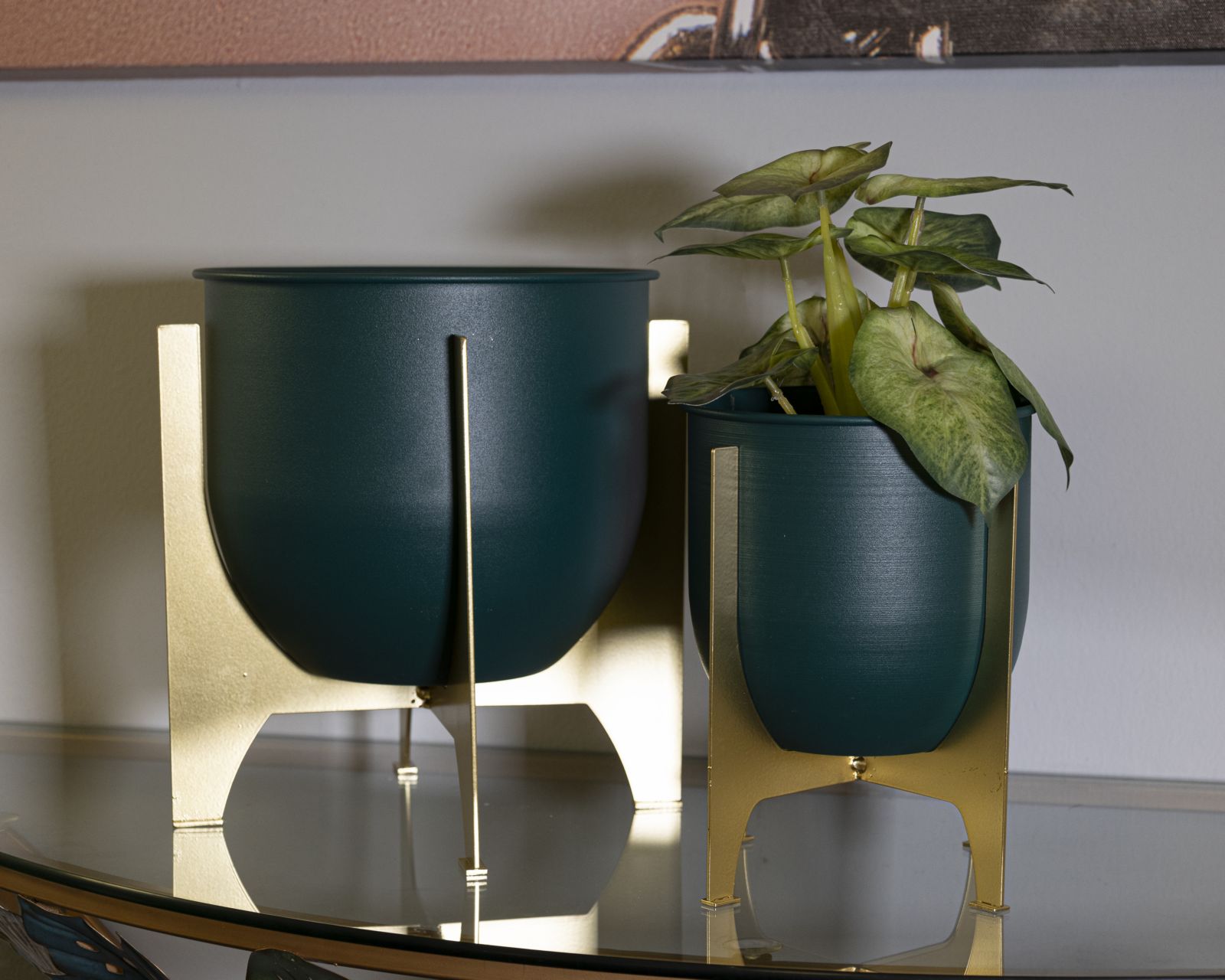 Vázatartó Grent Shet Szett 2 db Ø 24,5x26-19x21 cm Vázatartó Grent Shet Szett 2 Db Ø 24,5x26-19x21 cm