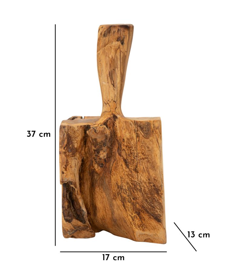 Ajtótámasz Teak 17x13x37 cm Ajtótámasz Teak 17x13x37 cm