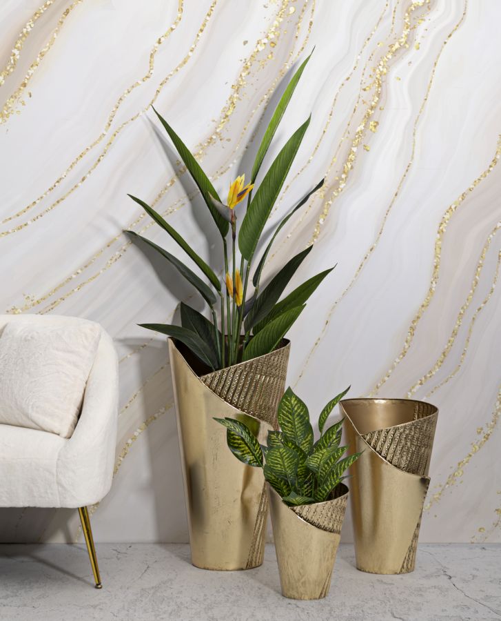Vázatartó Flosty 3 Db 39x42x75-32x32x55-25x25x35 cm Vázatartó Flosty 3 Db 39x42x75-32x32x55-25x25x35 cm