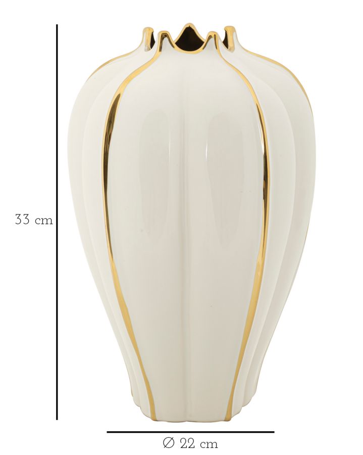 Váza Potter Ø 21x40 cm