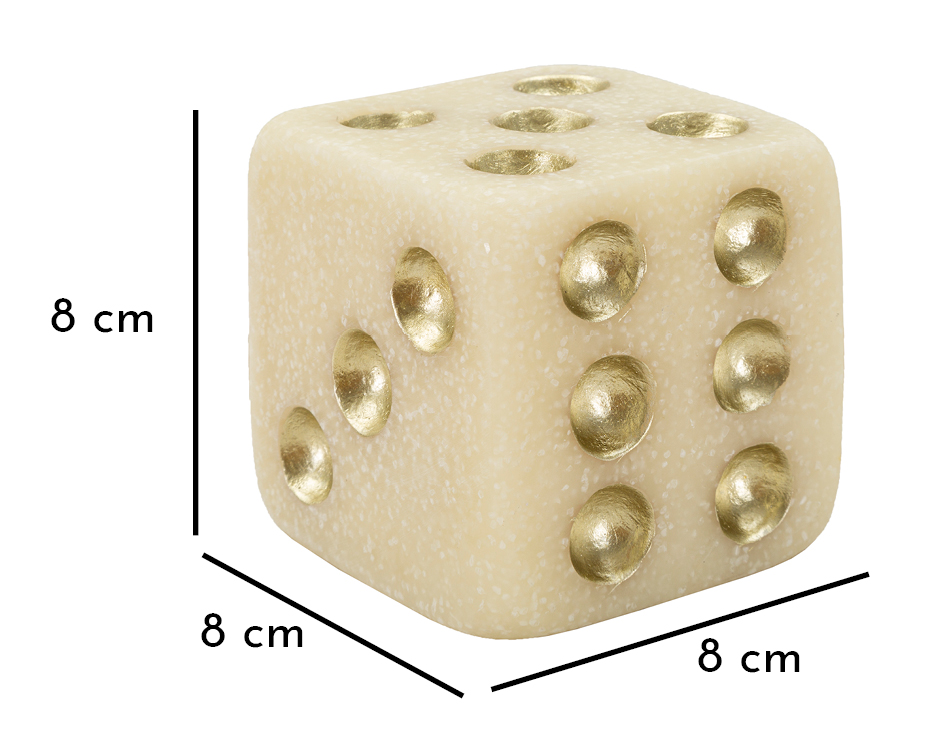 Dice Quarzy 8x8x8 cm Dice Quarzy 8x8x8 cm