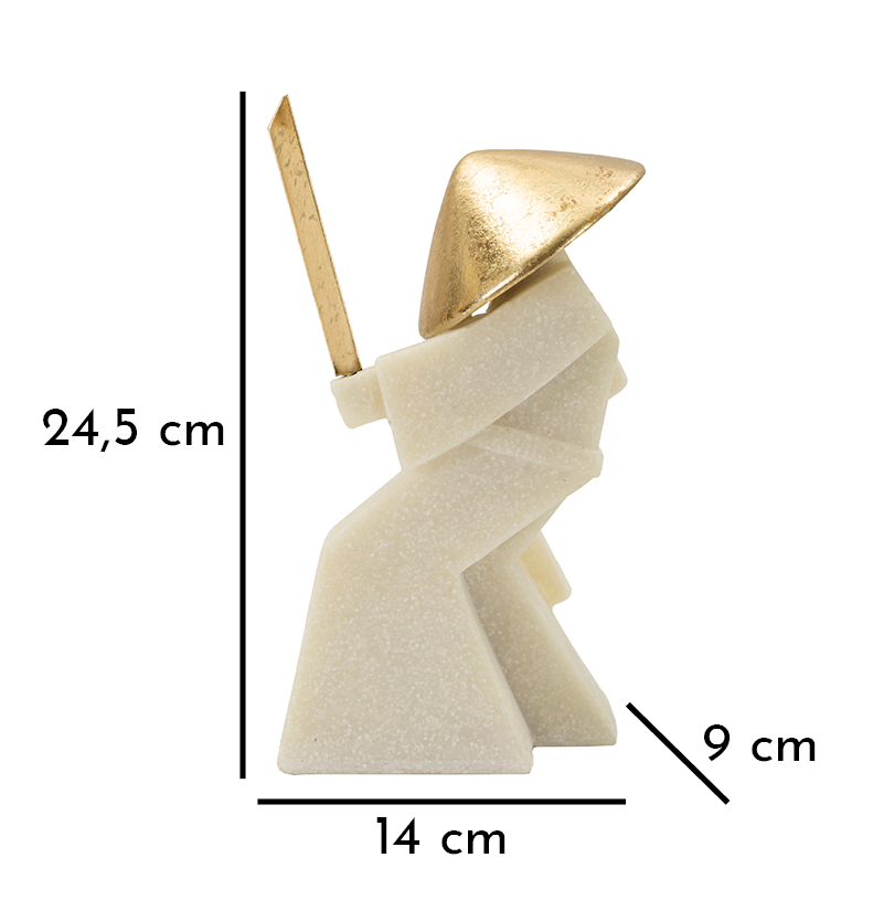 Samurai Toku Quarzy -B- 14x9x24,5 cm Samurai Toku Quarzy -B- 14x9x24,5 cm