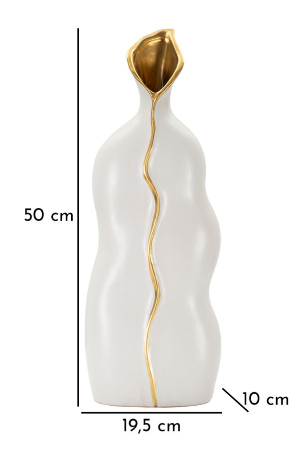 Váza Uma 19,5x10x50 cm