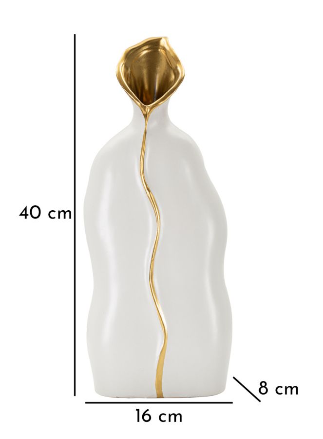 Váza Uma 16x8x40 cm