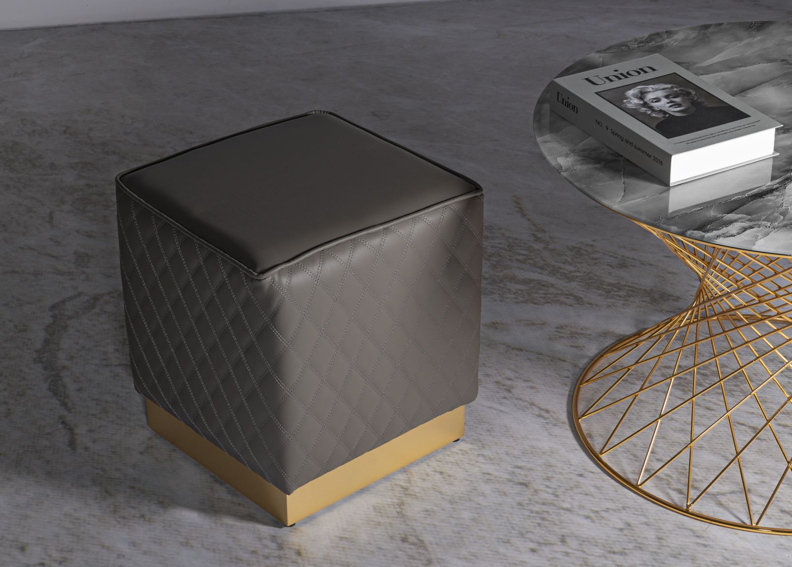 Négyzet Aljzat Sharon 35x35x38 cm