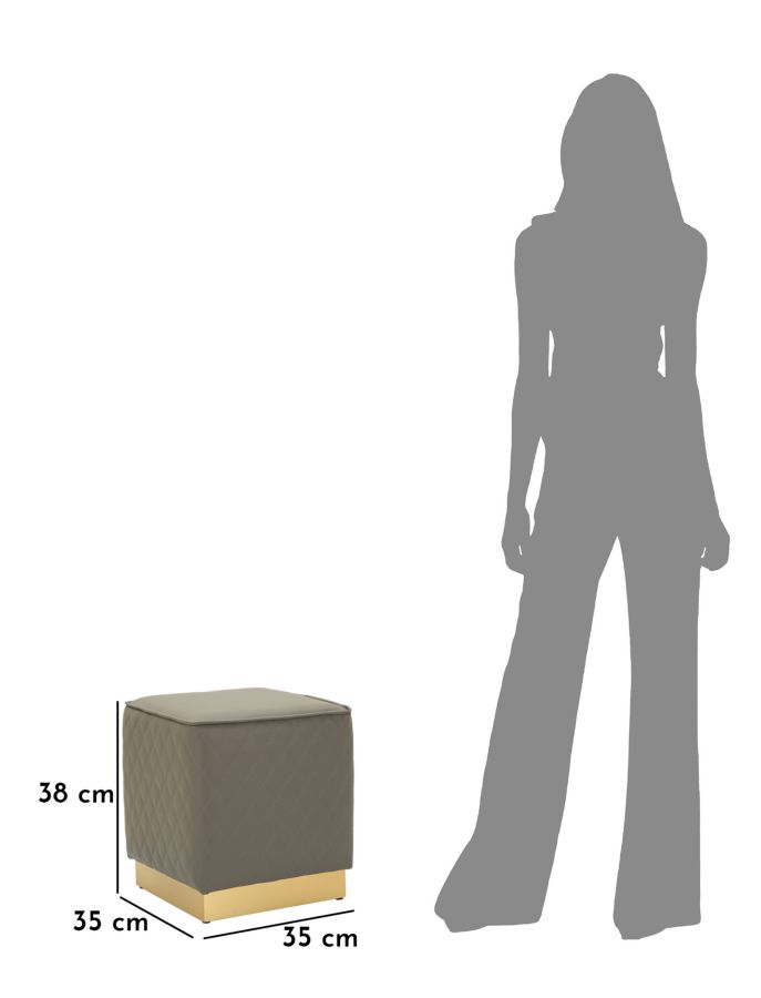 Négyzet Aljzat Sharon 35x35x38 cm