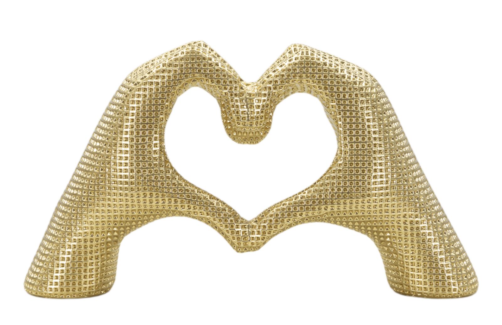 Hands Lover Gold 25x7,5x13,5 cm Hands Lover Gold 25x7,5x13,5 cm