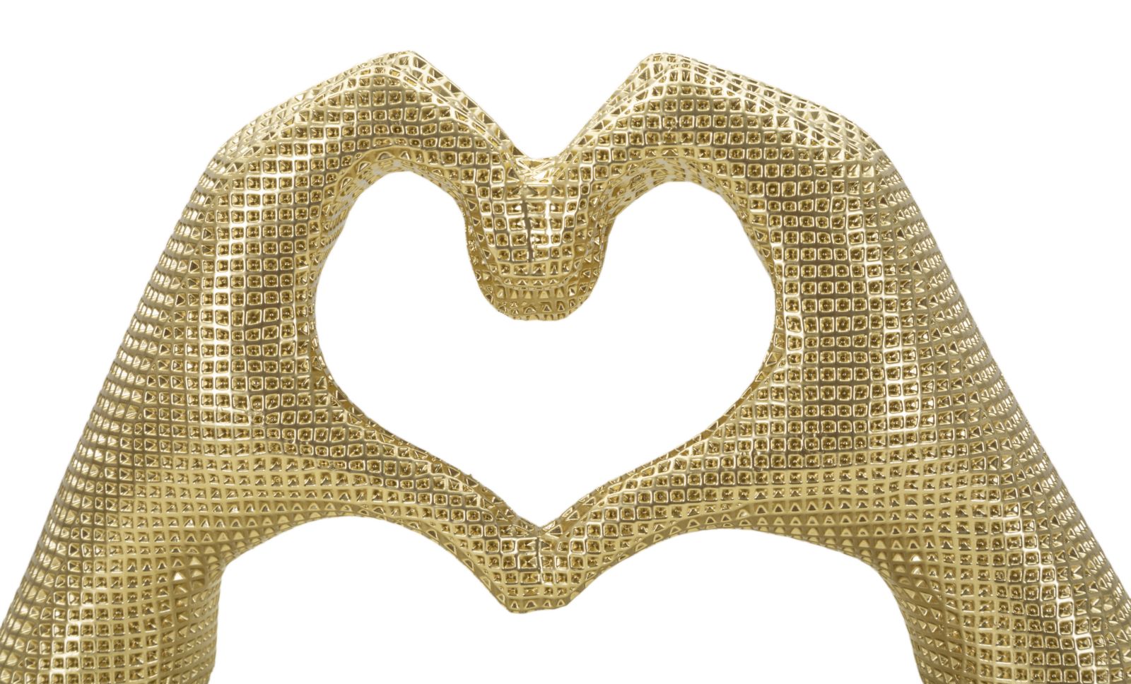 Hands Lover Gold 25x7,5x13,5 cm Hands Lover Gold 25x7,5x13,5 cm