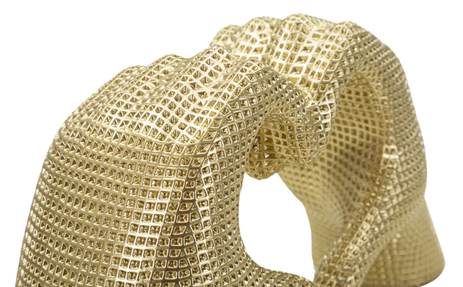 Hands Lover Gold 25x7,5x13,5 cm Hands Lover Gold 25x7,5x13,5 cm