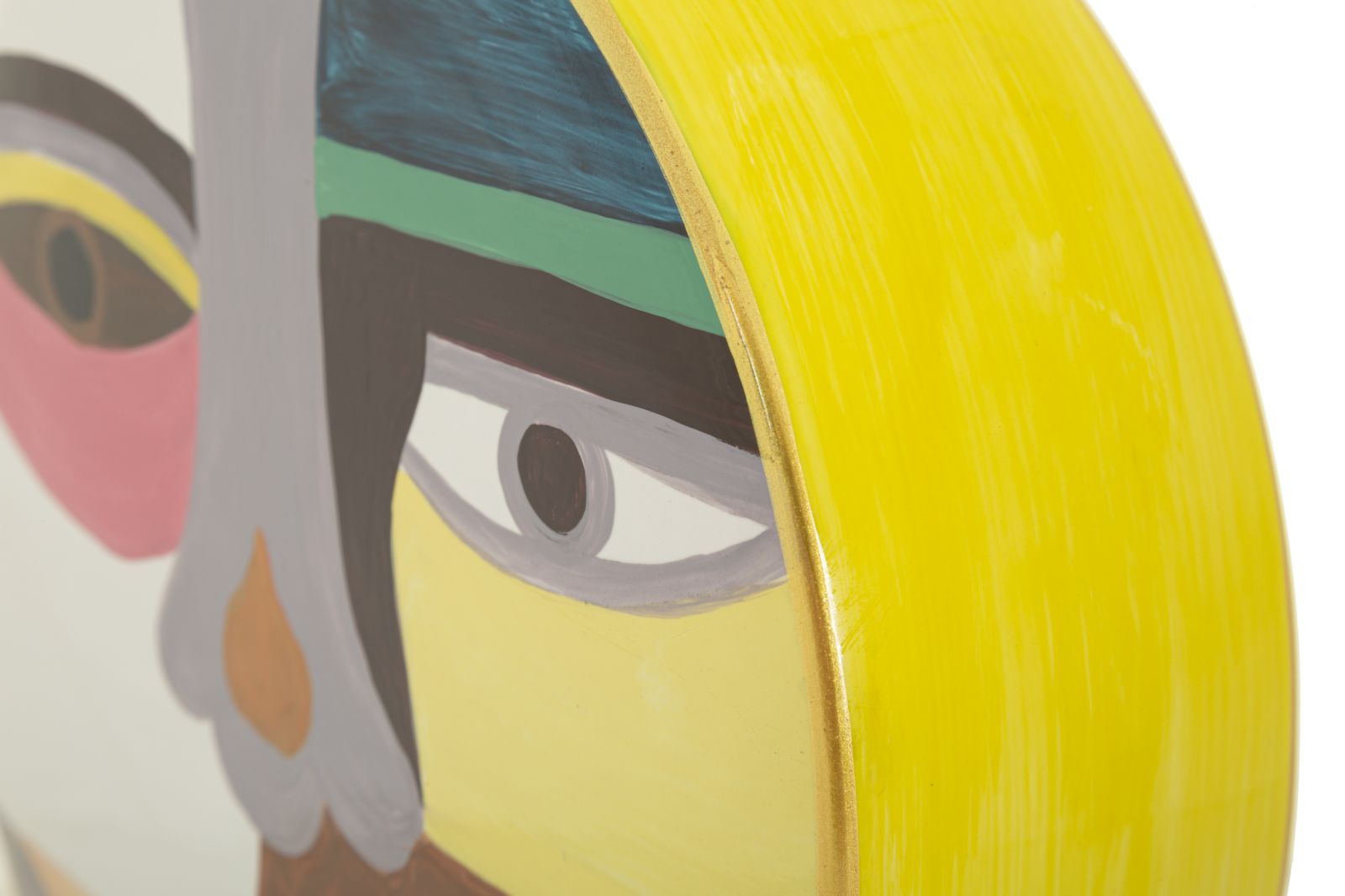 Piccassy Váza Színes Kör 23x9x28 cm