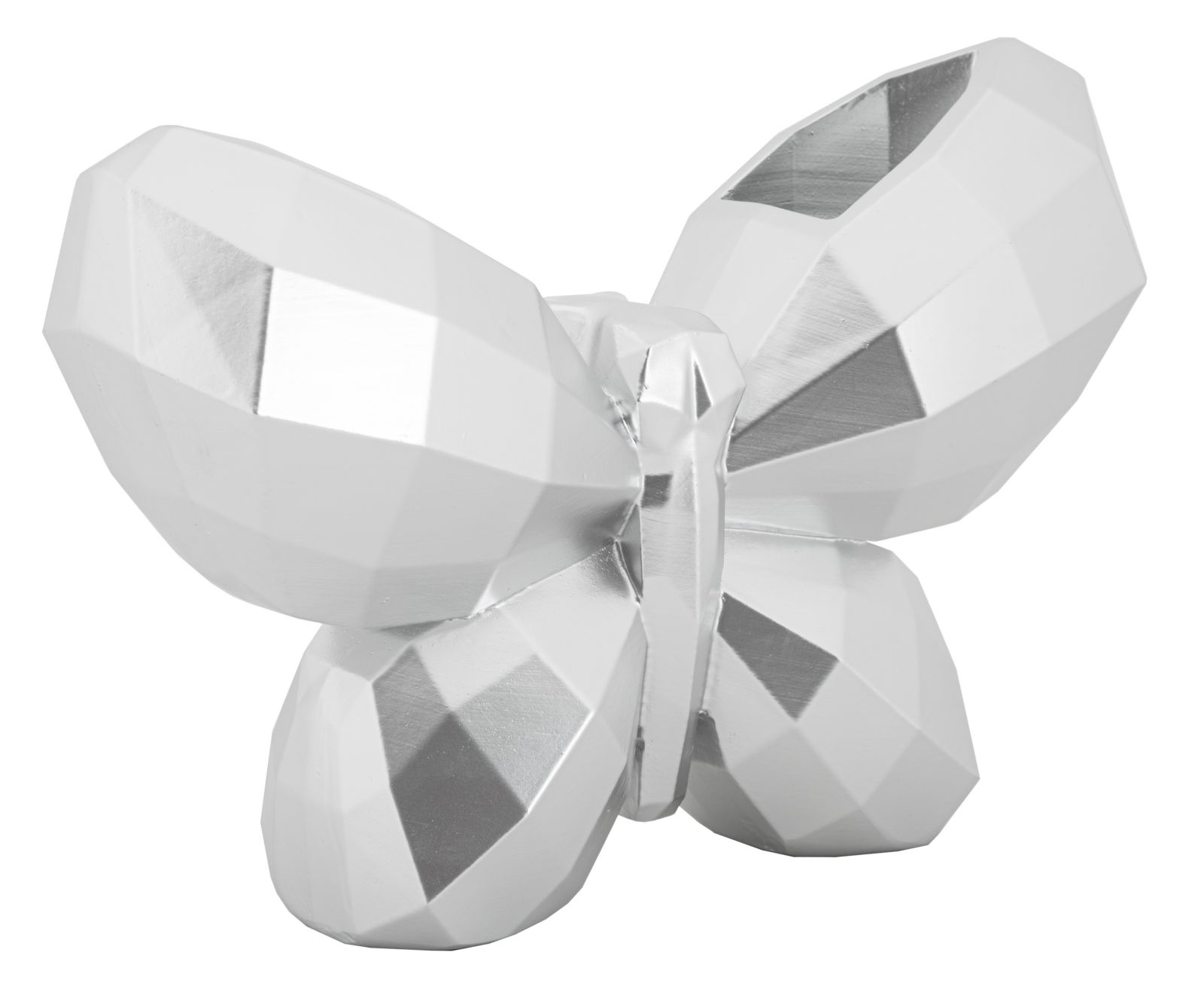 Pillangó Váza Ezüst 22,5x8x15 cm