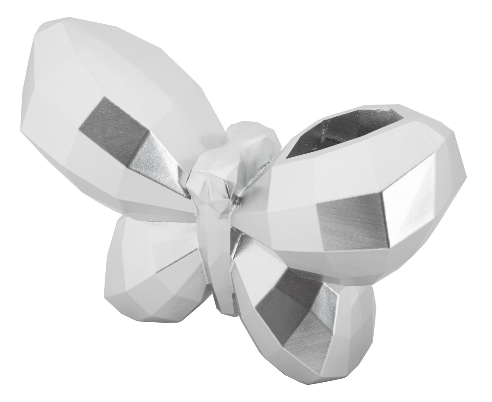 Pillangó Váza Ezüst 22,5x8x15 cm