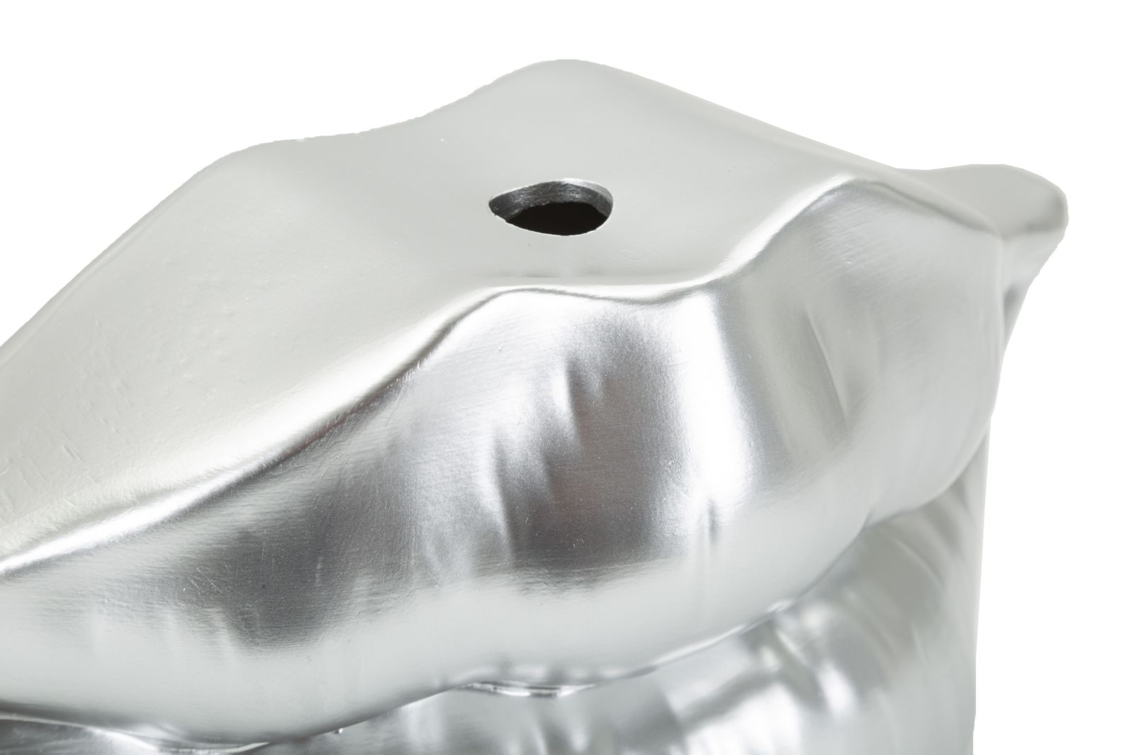 Száj Üveg Csipkeszilver 23x8x12 cm