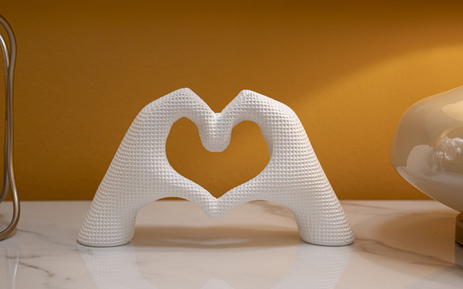 Hands Lover Fehér 25x7,5x13,5 cm Hands Lover Fehér 25x7,5x13,5 cm