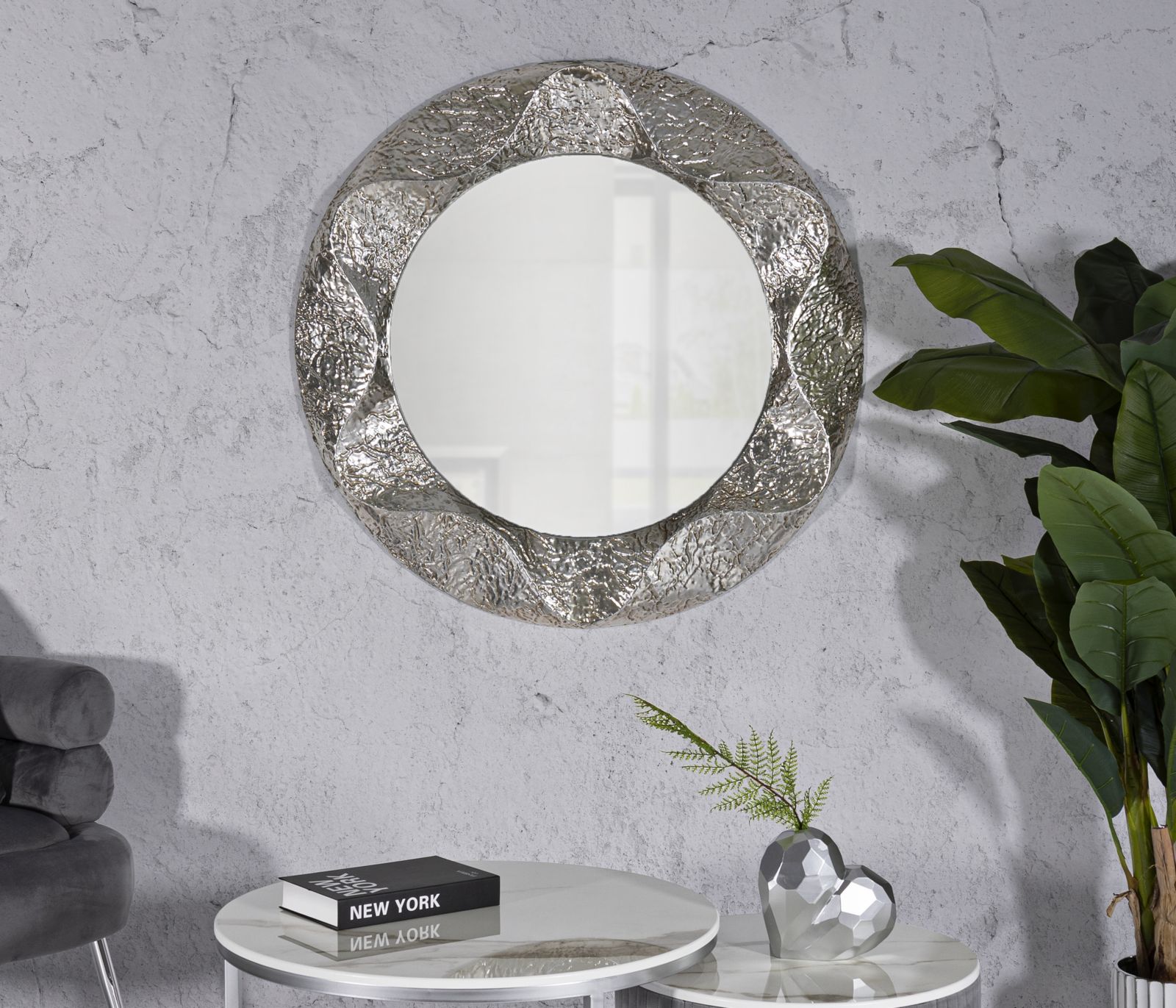 Argelux Körös Tükör Ø104x7 (Belső Tükör Mérete Ø70 cm) Argelux Körös Tükör Ø104x7 (Belső Tükör Mérete Ø70 cm)