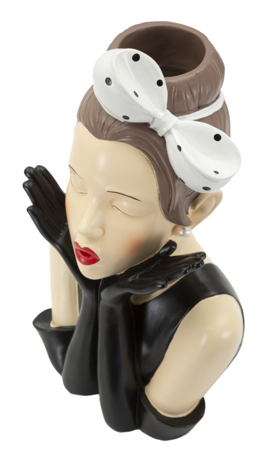 Hollywood Női Váza -A- Ø 17x14x30,5 cm Hollywood Női Váza -A- Ø 17x14x30,5 cm