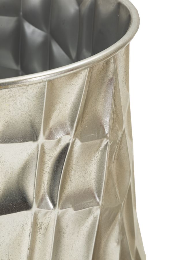 P/Ezüst Vázak 3 Db-Os Szett Ø35x38,5-27,5x33-18,5x26,5 cm