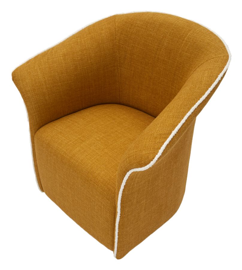 Senape Siena Forgófotel 83,5x66x80 (Ülésmagasság: 42 cm) Senape Siena Forgófotel 83,5x66x80 (Ülésmagasság: 42 cm)