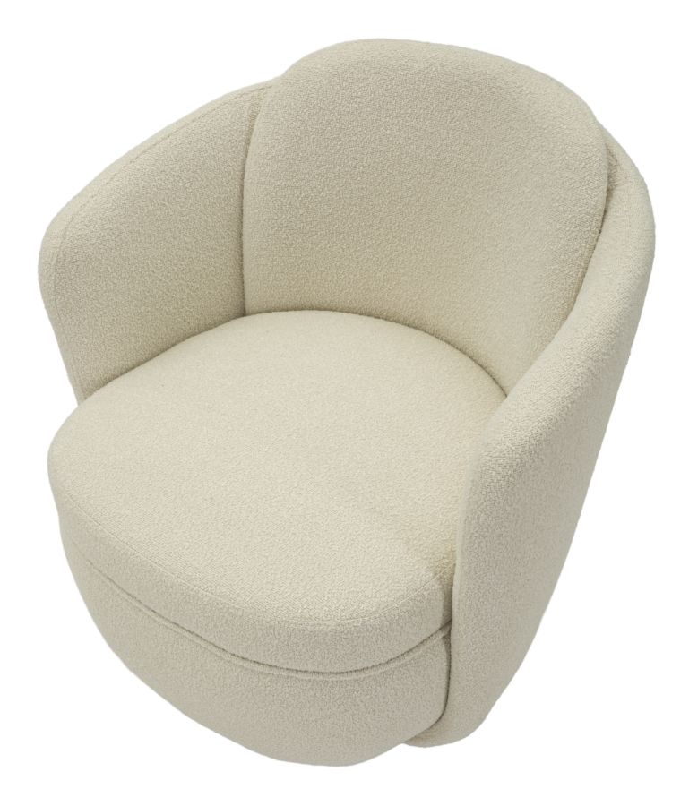 Torino Cream Forgófotel 70x72x75 (Ülésmagasság 44,5 cm)