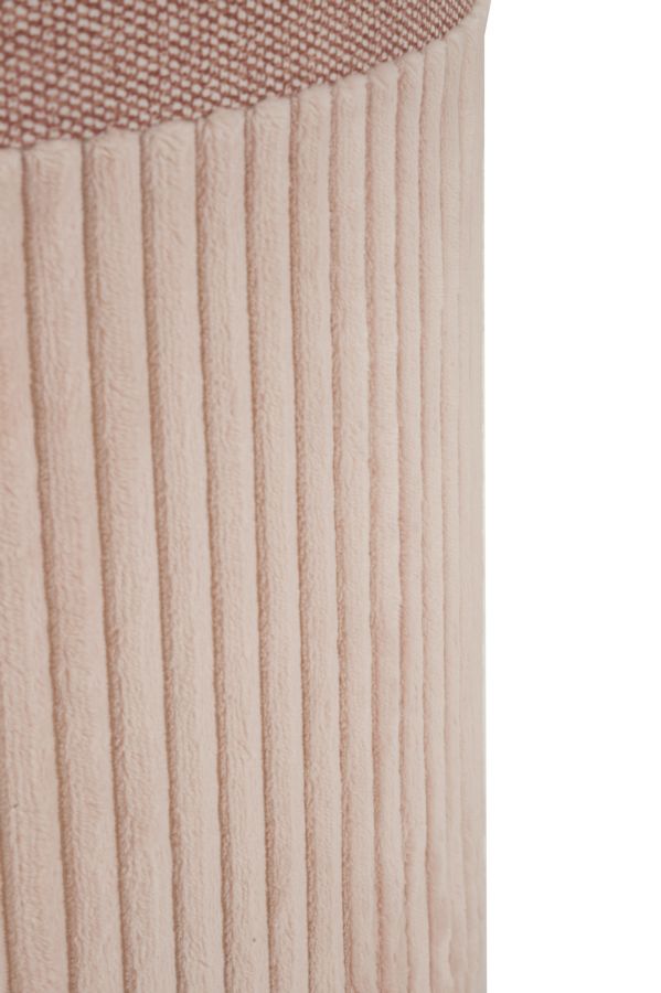 Puff C/Curtain Box Pink Set 3 Pcs Ø 40,5x49,5-35x42-31x38 cm Puff C/Curtain Box Pink Set 3 Pcs Ø 40,5x49,5-35x42-31x38 cm