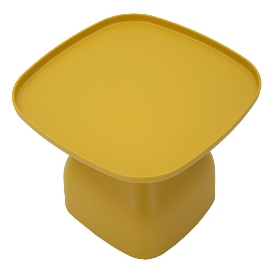 Gea Asztal Sárga 48x48x38 cm Gea Asztal Sárga 48x48x38 cm