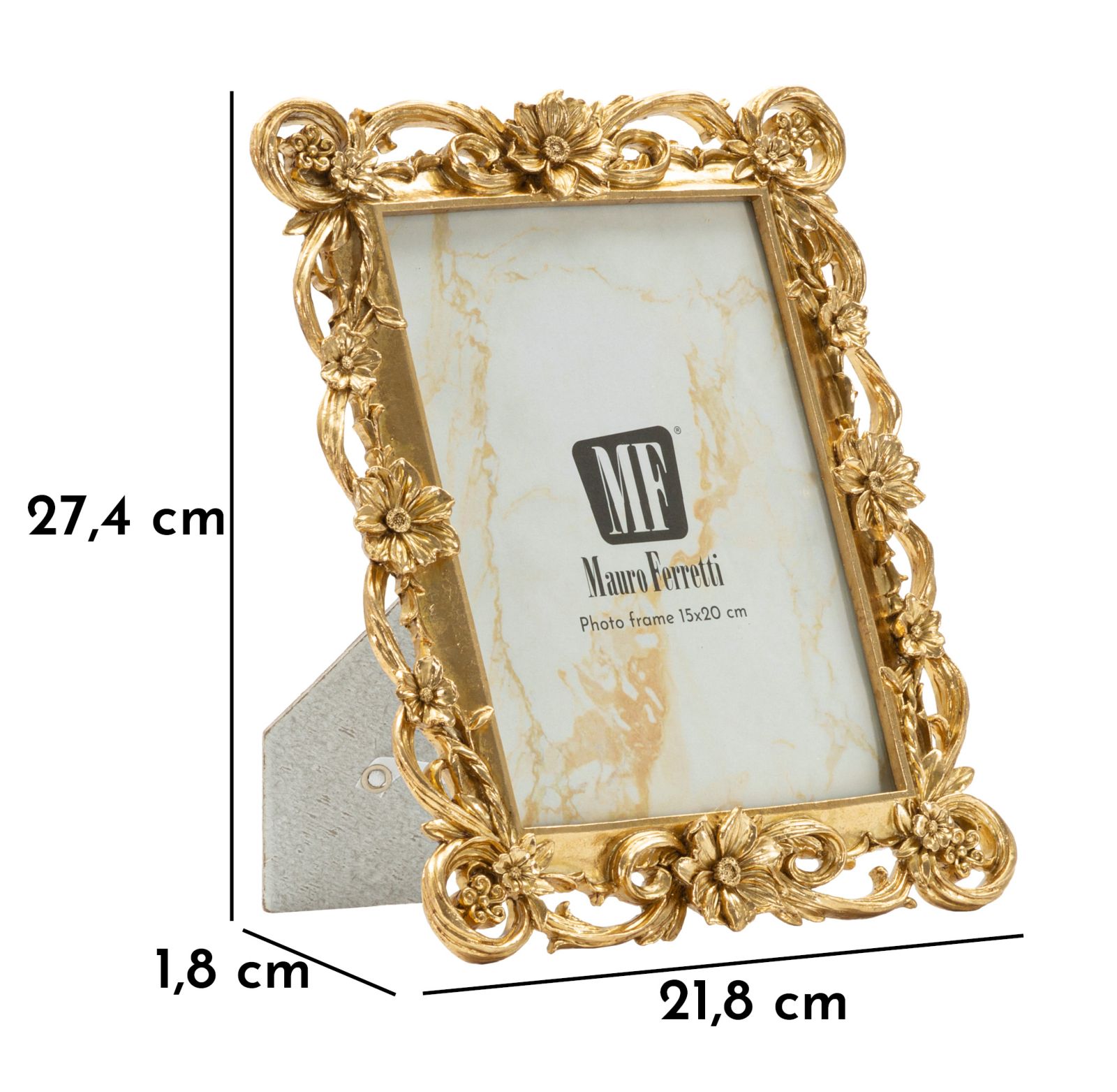 Klasszikus Keret 21,8x1,8x27,4 (Belső Méret 15x20 cm)