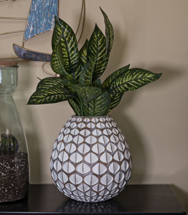 Műgyanta Váza Tibet Ø27x27 cm