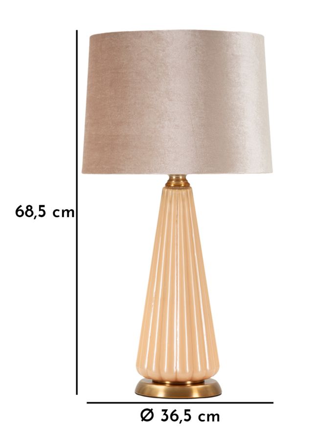 Perly Asztali Lámpa -H- Ø 36,5x68,5 cm Perly Asztali Lámpa -H- Ø 36,5x68,5 cm