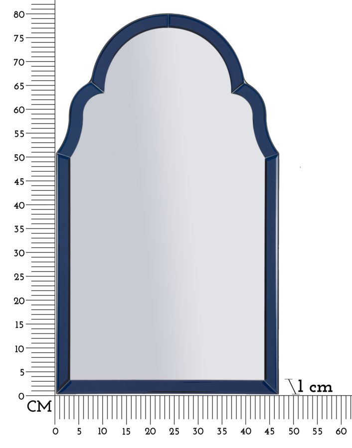 Tangier Kék Fali Tükör 47x1x80 ( Belső Tükörméret 41x74 cm) Tangier Kék Fali Tükör 47x1x80 ( Belső Tükörméret 41x74 cm)