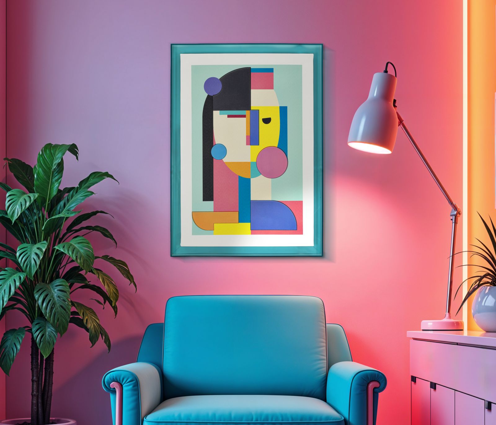 Picassy C/Cornice Vásznatnyomtatás -B- 50x3,3x70 cm