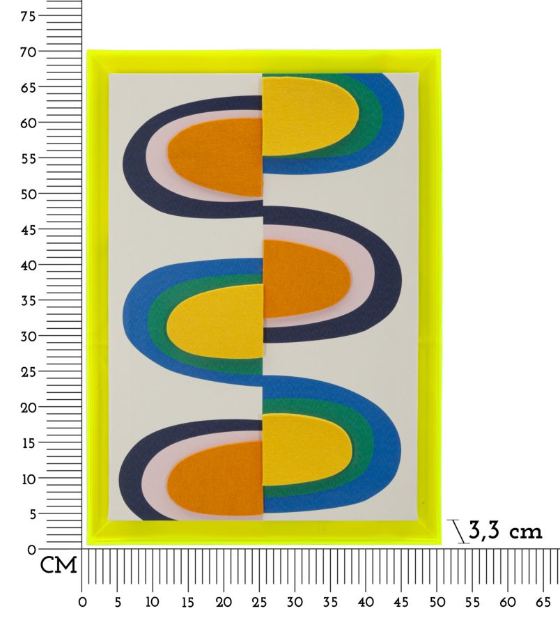 Pop Art Vásznon Nyomtatott Kép Kerettel -H- 50 x 3,3x70 cm