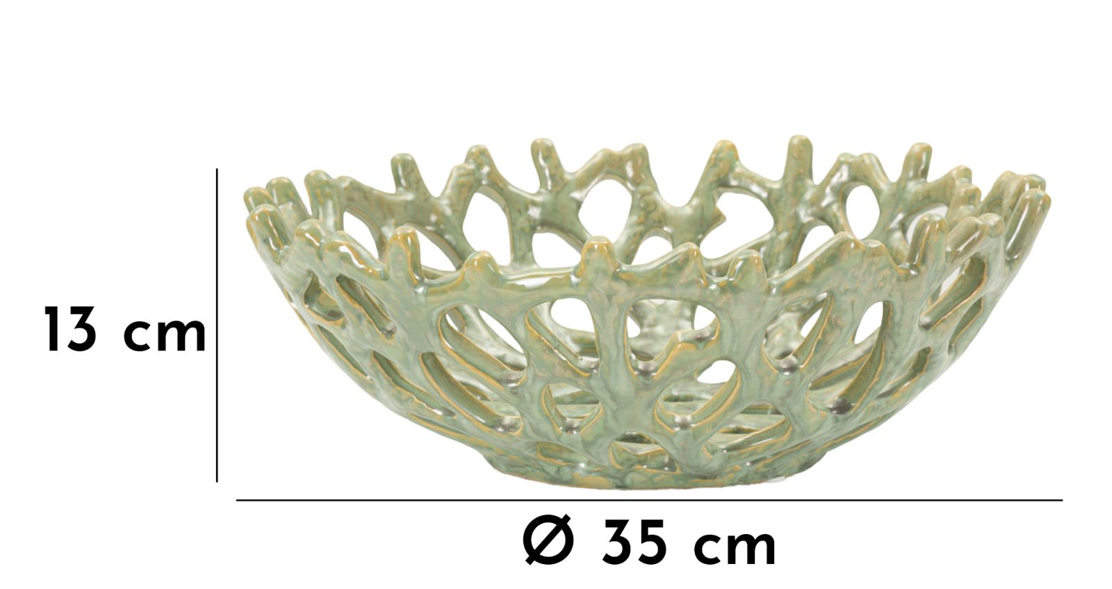 Korall Tálca Ø35x13 cm Korall Tálca Ø35x13 cm