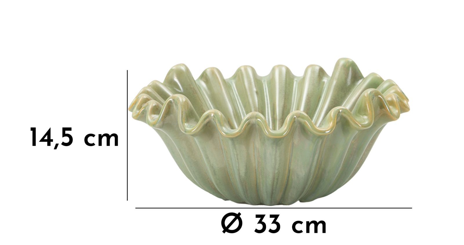 Zsebes Venice Ø33x14,5 cm Zsebes Venice Ø33x14,5 cm