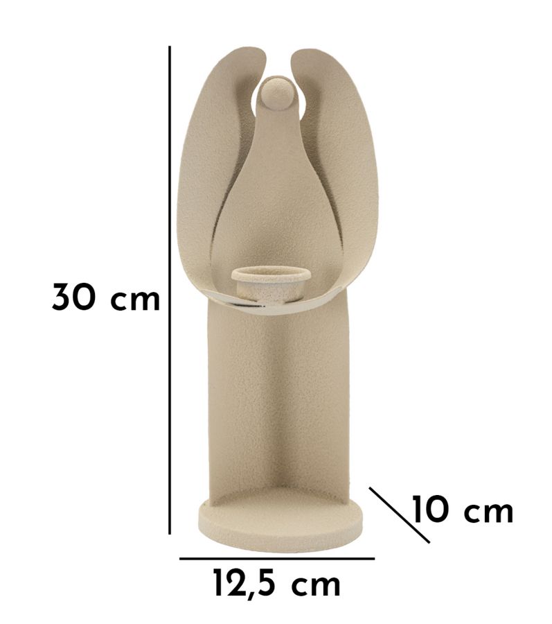 Gyertyatartó Dune Angel 12,5x10x30 cm