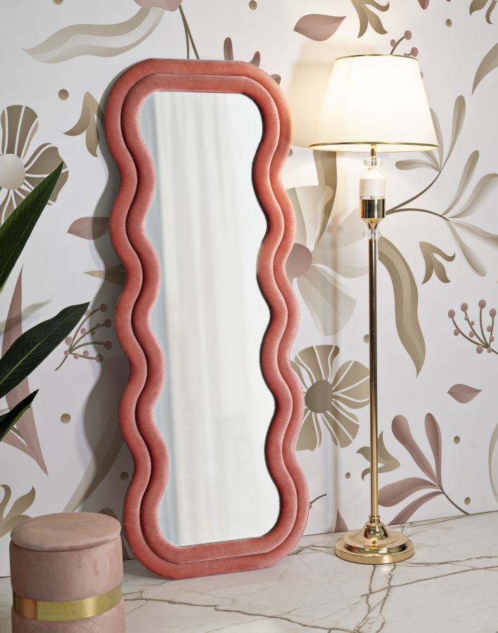 Falitükör Emily Bélyeges Rózsaszín 60x6x160 ( Belső Tükör Mérete 42x144 cm) Falitükör Emily Bélyeges Rózsaszín 60x6x160 ( Belső Tükör Mérete 42x144 cm)