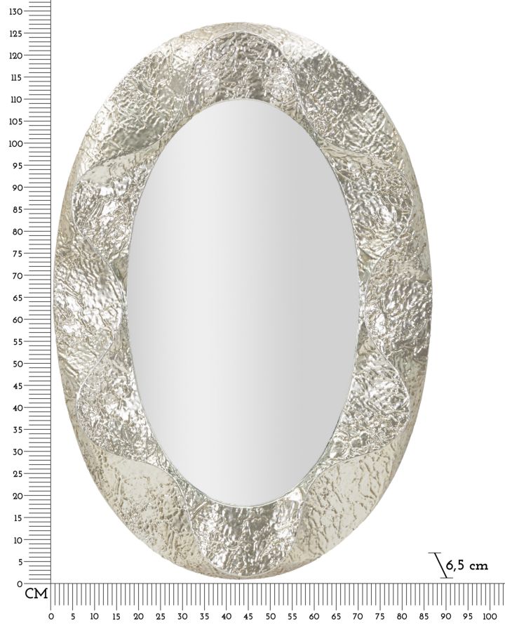 Argelux Ovális Tükör 87,5x6,5x128 (Belső Tükör Mérete 55x93 cm) Argelux Ovális Tükör 87,5x6,5x128 (Belső Tükör Mérete 55x93 cm)