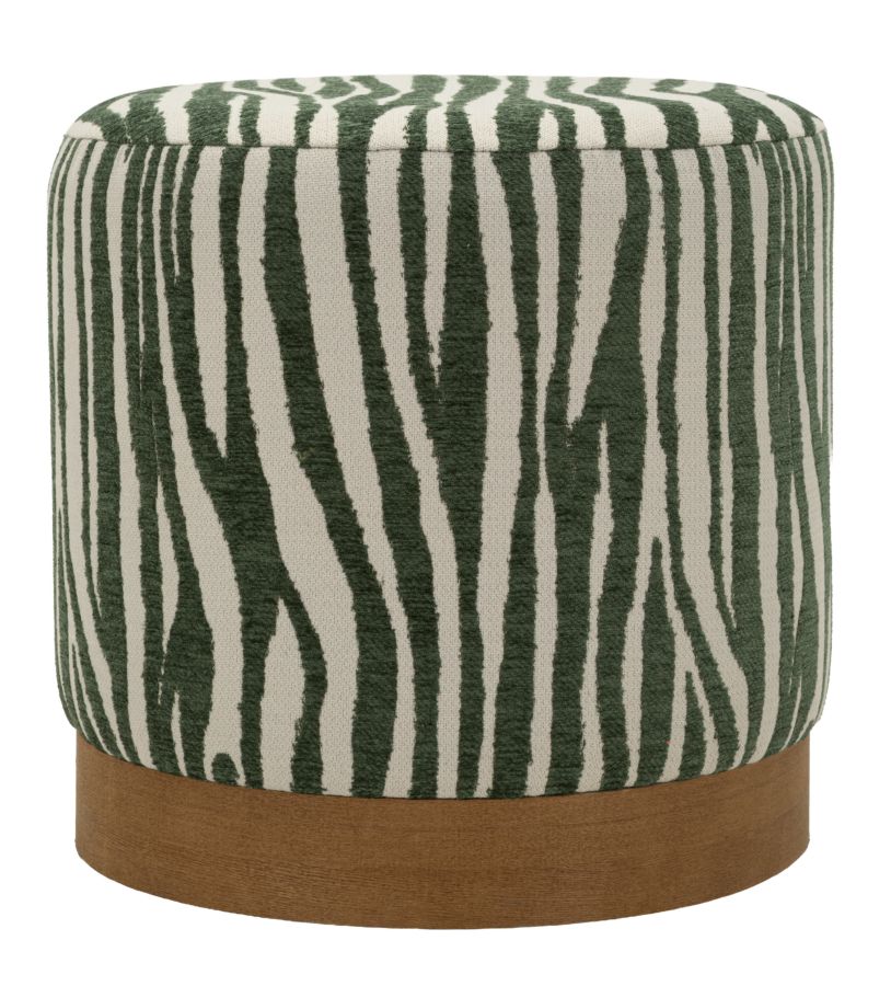 Savana puff zöld cm Ø 40x40