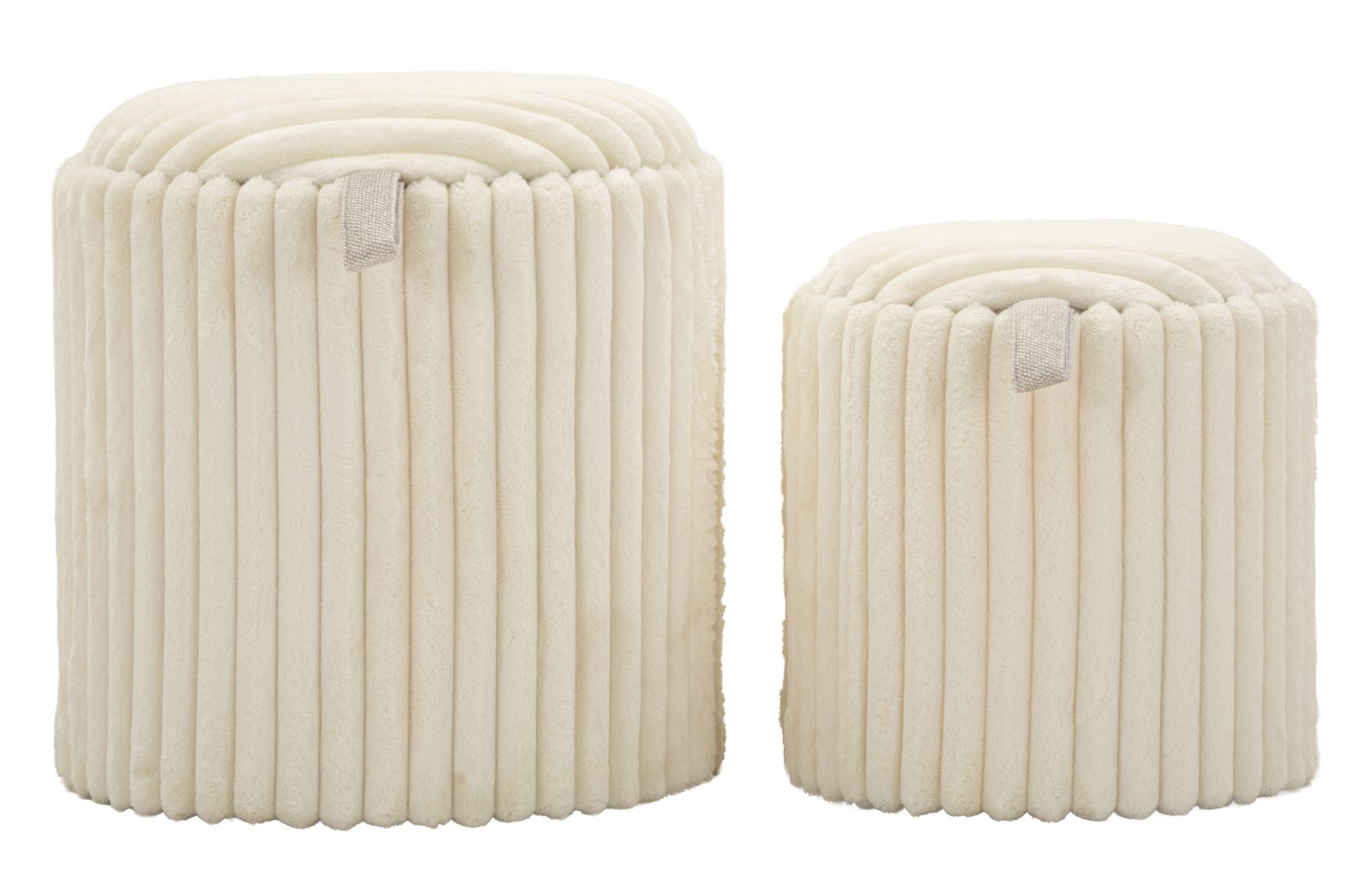 Goteborg puff 2 db-os szett cm Ø 40x42-31x32