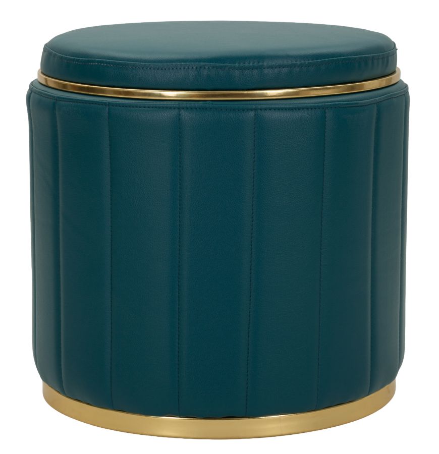 London tárolós puff taupe cm Ø 46,5x44