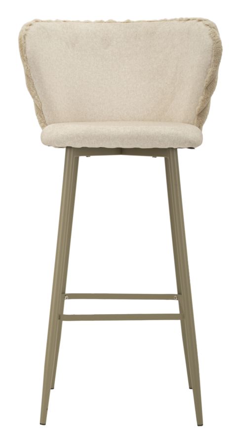 Alaska -B- bárszék krémszínű 2 db-os szett cm 55x58x106 (ülésmagasság cm 77)