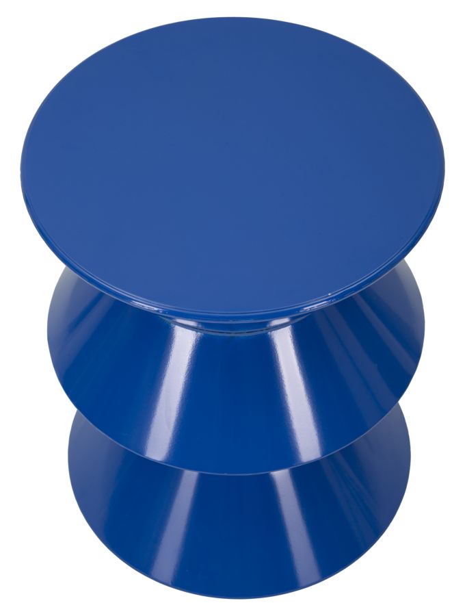 Zag lerakóasztal kék cm Ø 37,5x45